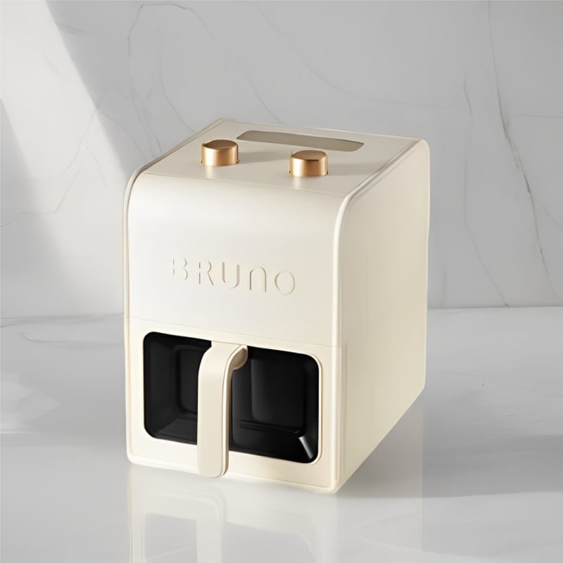 China BRUNO Visible Air Fryer 5L - Ivory 可視化大容量氣炸鍋 5L - 象牙白