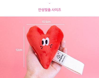 DINGDOG 狗狗嗅覺玩具 - 愛心