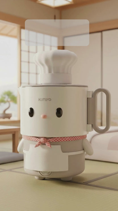 KINYO 雙電壓便攜電煮鍋 (限時優惠：送台灣電線)